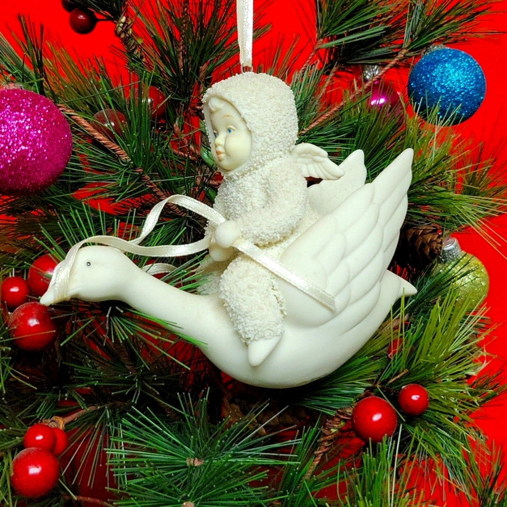 Dept 56 Snowbaby with Goose